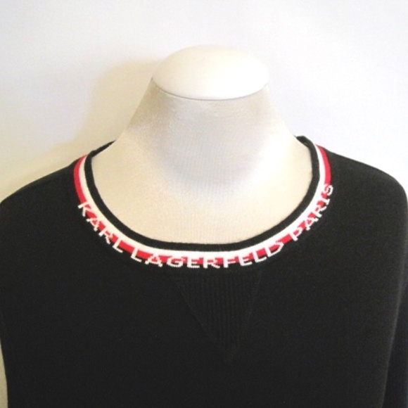 Karl Lagerfeld Knit Pull-Over Top - Picture 2 of 8